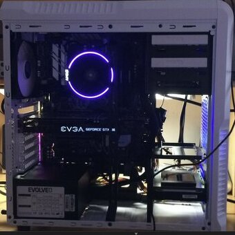 Predám herný/kancelársky stavaný počítač GTX 1060 6G-Ryzen 7