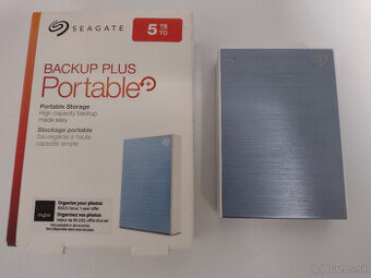 Externý disk Seagate Backup Plus Portable 5TB