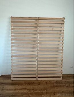 2x nový, nepoužitý masívny rošt 80x200cm + DOVOZ ZDARMA
