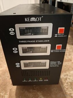 Automatický trojfázový stabilizátor napätia KEMOT PROavr-10k