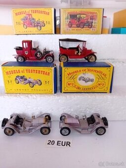 Matchbox Yesteryear v krabickach