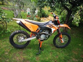 KTM sx-f 450, r. v. 2009 se startérem a ventilátory