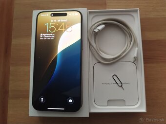 iPhone 15 Pro Max,256 GB,prírodný titán+Zadarmo kryt MagSafe - 1