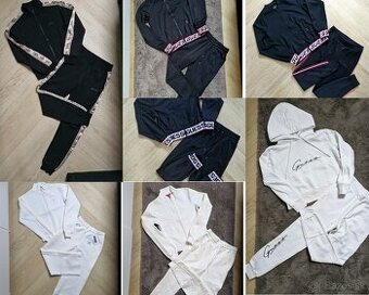 NOVE Guess biela a cierna teplakova suprava XS, XS/S - 1