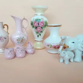 RETRO porcelán ČSSR -cena za všechno