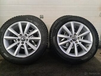 5X112 R17 VW PASSAT ALU + ZIMNE PNEU 215/55 R17