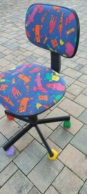 Detská otočná stolička