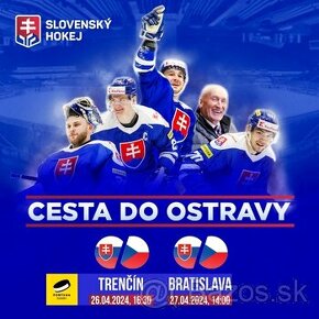 Predám 4 vstupenky na zápas Slovensko - Česko v Trenčíne.