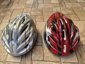 Predám prilby na bicykel - už je len červená