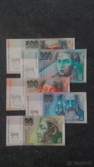 Bankovky SR - Bimilénium 2000, stav N