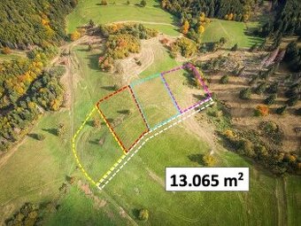 Banská Štiavnica - 13.065 m2 POZEMOK V prírode