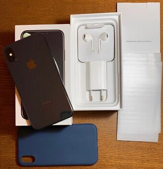 iPhone Xs Space Gray BATERIE 100% TOP