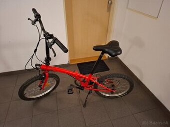 Skladací bicykel Oxylane Decathlon