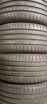 Predám 4ks jazdené letné 235/45r17-97Y Dunlop