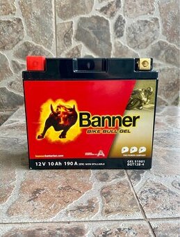 Moto Batéria Banner BGT12B-4, 12V / 10Ah / 190A