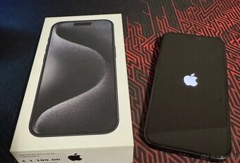 iPhone 15 Pro, Black Titanium