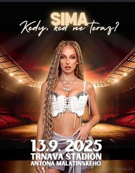 Predám 2 lístky na SIMU, 13.9.2025