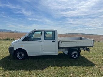 Volkswagen T5 Transporter valník 2,5 TDi 96 kW , 6 - miest,
