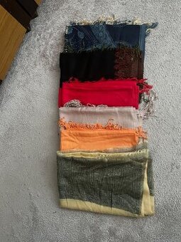 Dámske šatky - 6ks