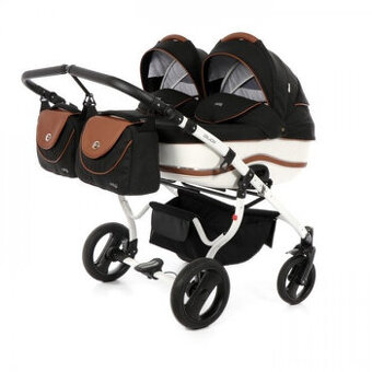 Kočík pre dvojičky - ako nové