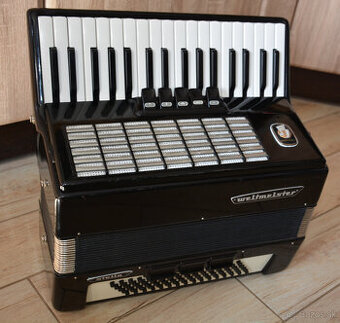 Akordeón Weltmeister 80 basový -- Záruka --
