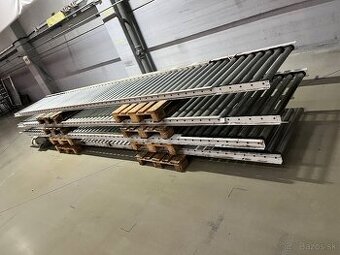 Predám poháňaný valčekovy dopravník- dráhu