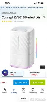 Zvlhčovač vzduchu concept zv2010 Perfect Air