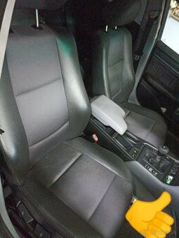 BMW e46 Touring interiér polokoža sedačky