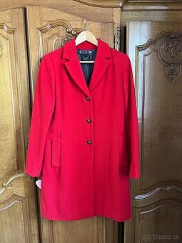 MaxMara Weekend červený vlnený kabát