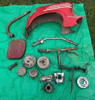 Moto diely - Jawa, CZ, Babetta