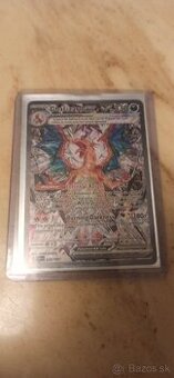 Predám zberateľskú pokémon Charizard kartičku