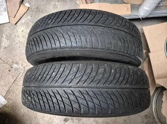 215/65 r17 zimné 2 ks MICHELIN dezén 7,1 mm DOT2024