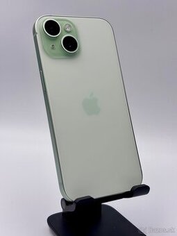 iPhone 15 128GB Zelená / Záruka 12 mes.