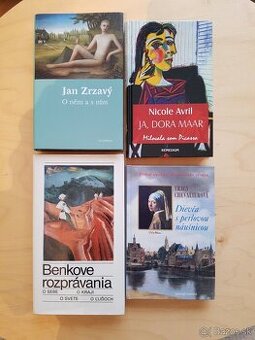 Knihy o maliaroch - Picasso, Benka, Zrzavý, Vermeer