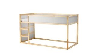 Detská poschodová posteľ IKEA KURA