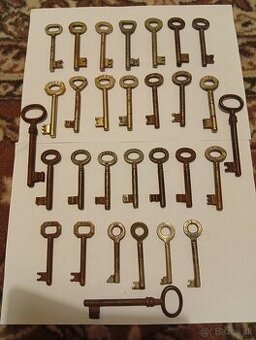 Predam staré kľúče