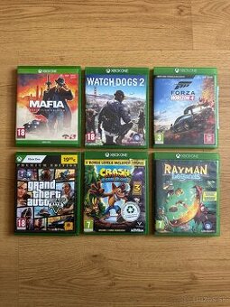 Hry na XBOX ONE - Výborný stav