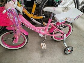 Detský dievčenský bicykel 14
