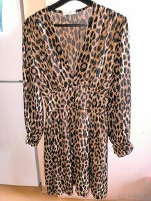Leopardie šaty veľkosť UNI