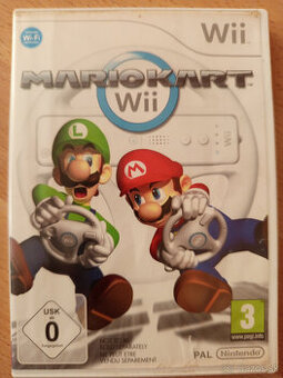 Predám hru Mario Karto pre Nintendo Wii + volant