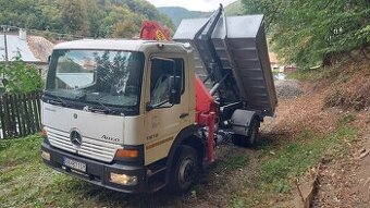 Predám Mercedes Atego, hakovy nosič s hydravlickou rukou