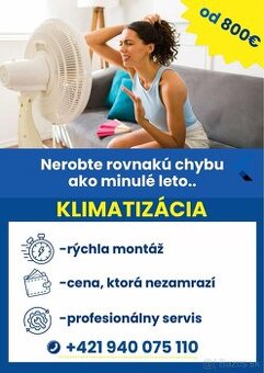 Klimatizácia, ktorá vám prinesie úľavu: Rýchla montáž