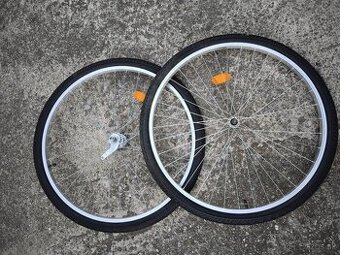 Predám set kolies 28x1.75 Velosteel + MITAS