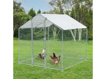 Vonkajšia klietka pre sliepky - 2x2x2 m