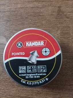 Vzduchová pištoľ Kandar cal.4,5mm