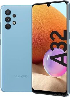 novy Samsung Galaxy A32 modrá + krabica + sklo