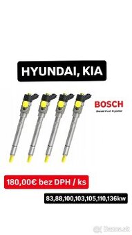 Repasované vstrekovače BOSCH KIA 2.0 CRDi - 103kw, 110kw