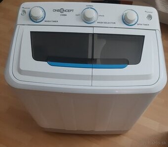 Poloautomatická mini práčka