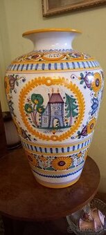 Velka keramicka vaza modranska keramika