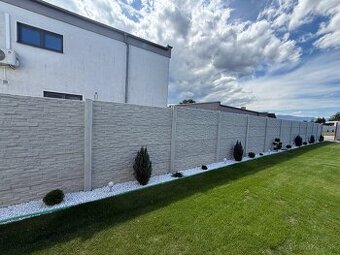 Betonový plot lacno a rýchlo v Prešove a okolí s montážou